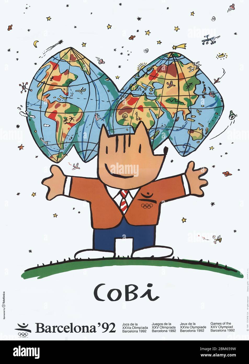Barcelona 1992 olympic poster hi-res stock photography and images - Alamy