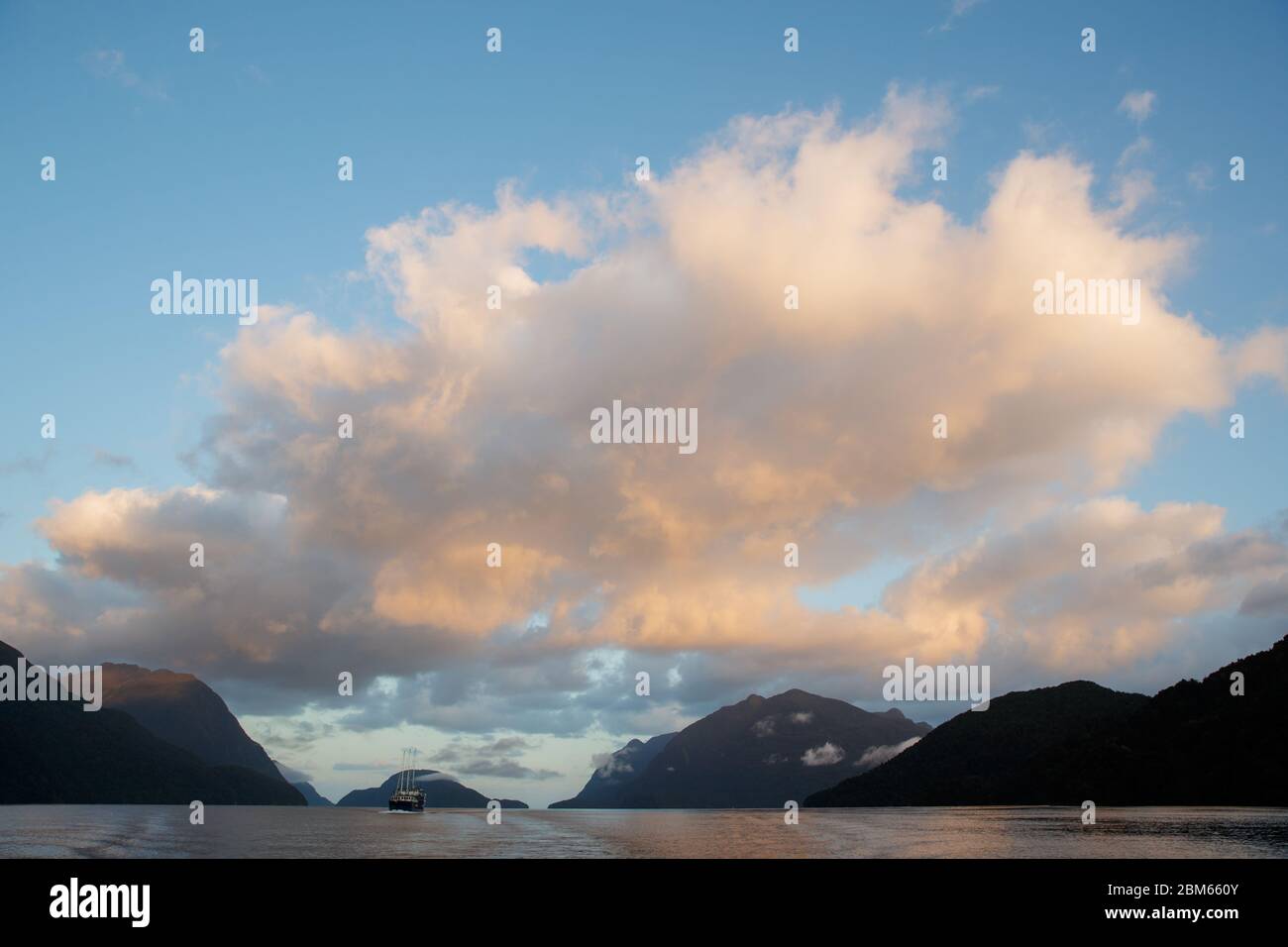 Doubtful Sounds, Fiordlands National Park, New Zealand Stock Photo - Alamy