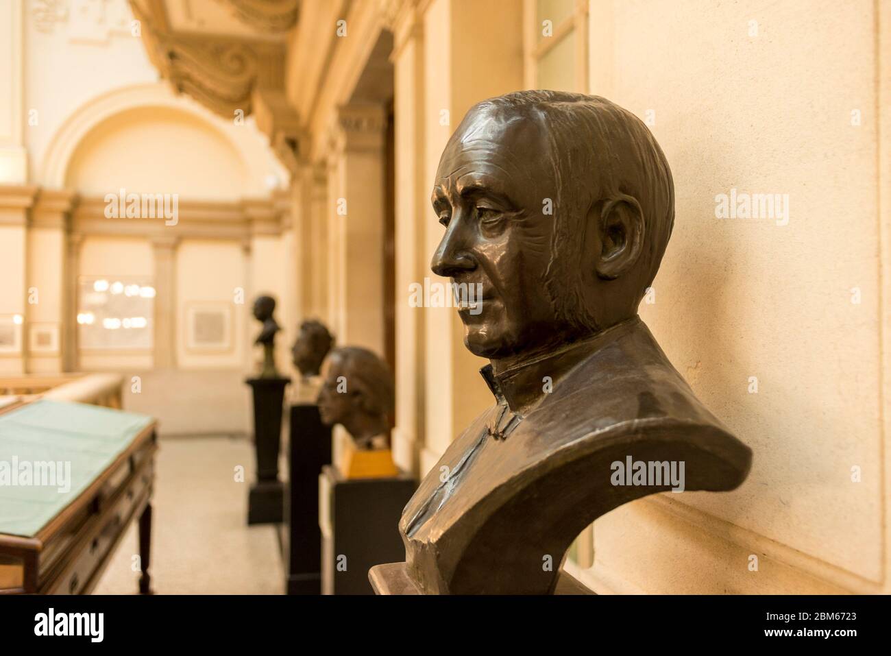 Bust of Joseph Storrs Fry II, philantropist in Bristol Museum & Art