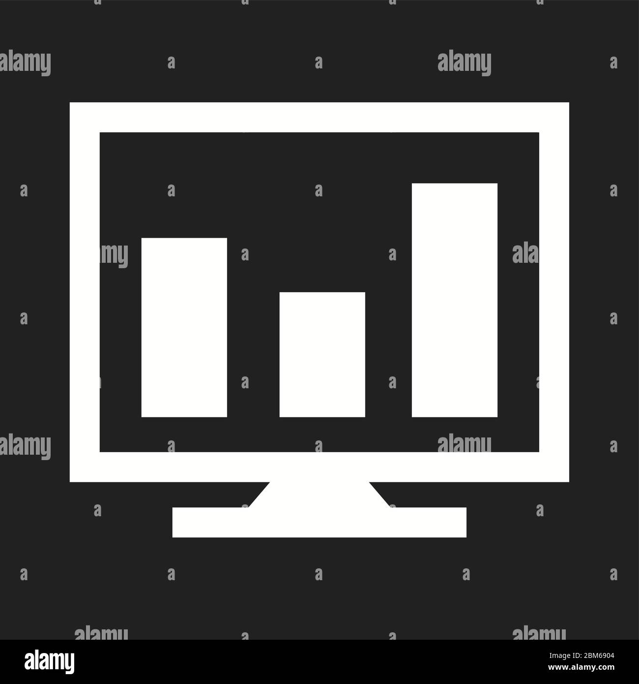 Beautiful Business chart Vector Glyph icon Stock Vector Image & Art - Alamy