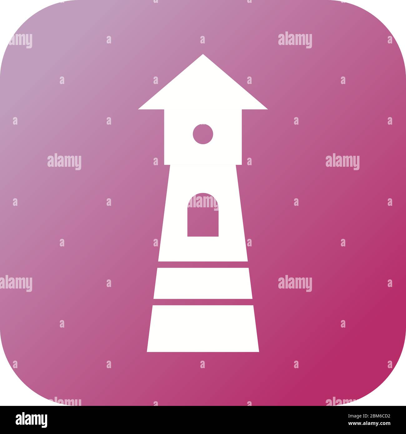Watchtower vector vectors hi-res stock photography and images - Alamy