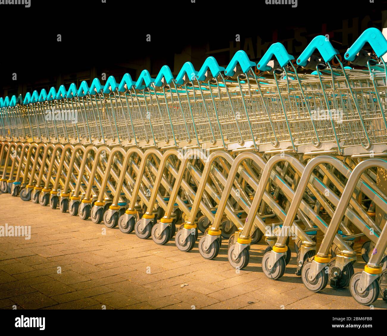 Costco shopping trolley hires stock photography and images Alamy