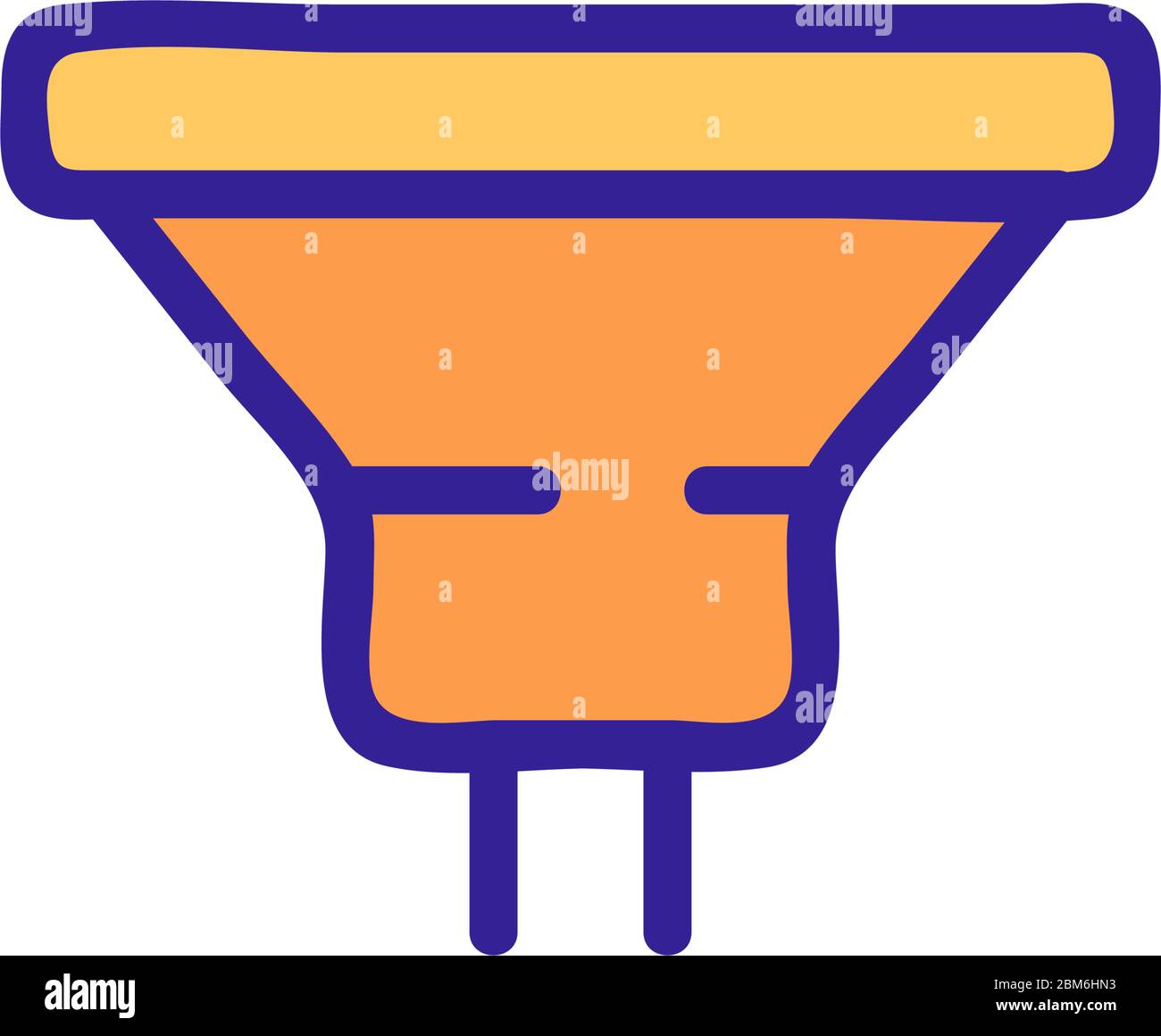 led base icon vector outline illustration Stock Vector Image & Art - Alamy
