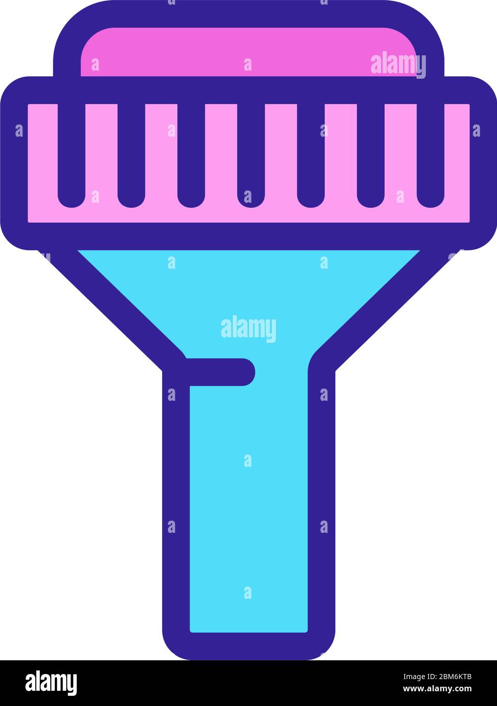 led lampholder icon vector outline illustration Stock Vector Image