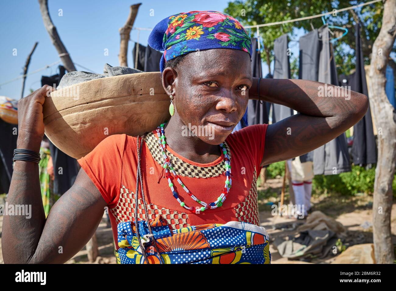 A women sells stockfish at a market in Lagos, Nigeria on Saturday, Sept. 16,  2023. (AP Photo/Sunday Alamba Stock Photo - Alamy