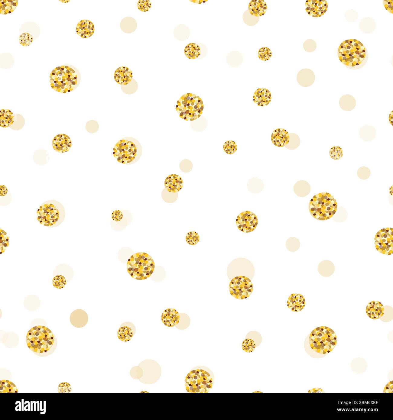 Glitter gold circle and polka dots. Seamless fabric design pattern. Wrapping paper, baby shower, wallpaper vector Stock Vector Image & Art - Alamy Glitter gold circle and polka dots. Seamless fabric design pattern. Wrapping paper, baby shower, wallpaper vector Stock Vector Image & Art - Alamy
