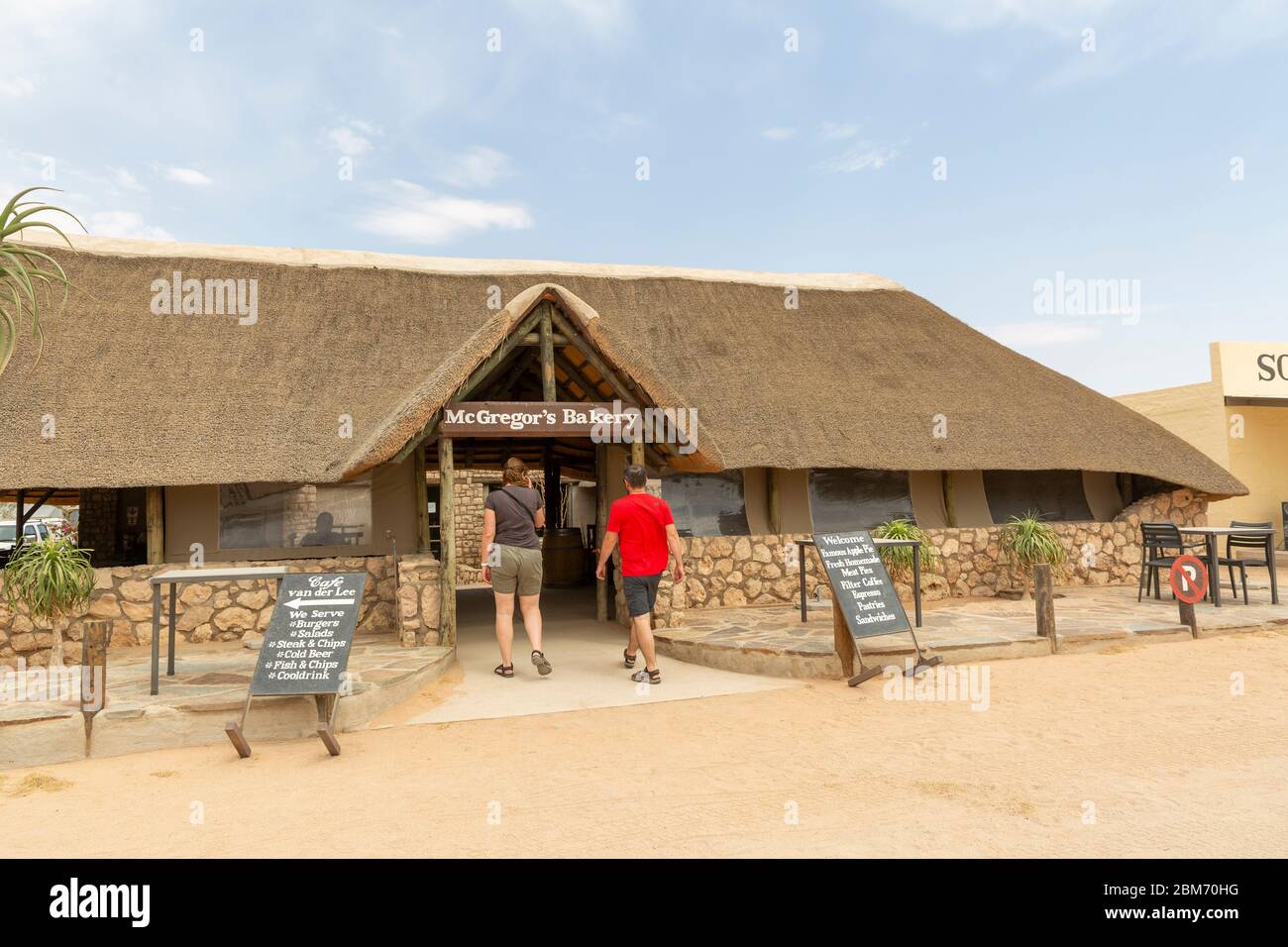 Mc Gregor's Bakery, Solitaire, Namibia Stock Photo