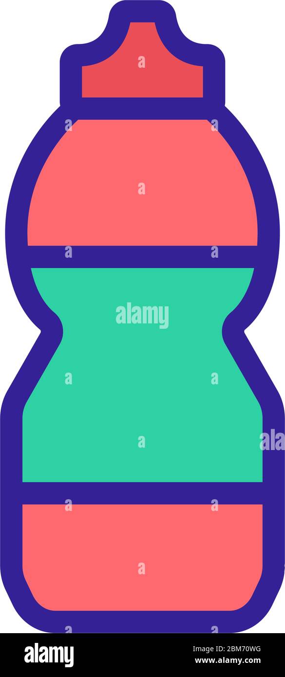 handy juice bottle icon vector outline illustration Stock Vector Image & Art Alamy