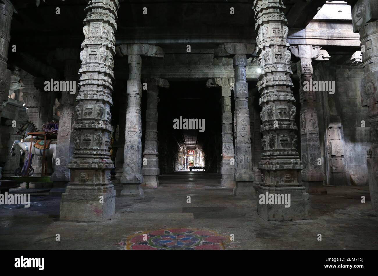 Ekambaranatha Temple in Kanchipuram, India Stock Photo