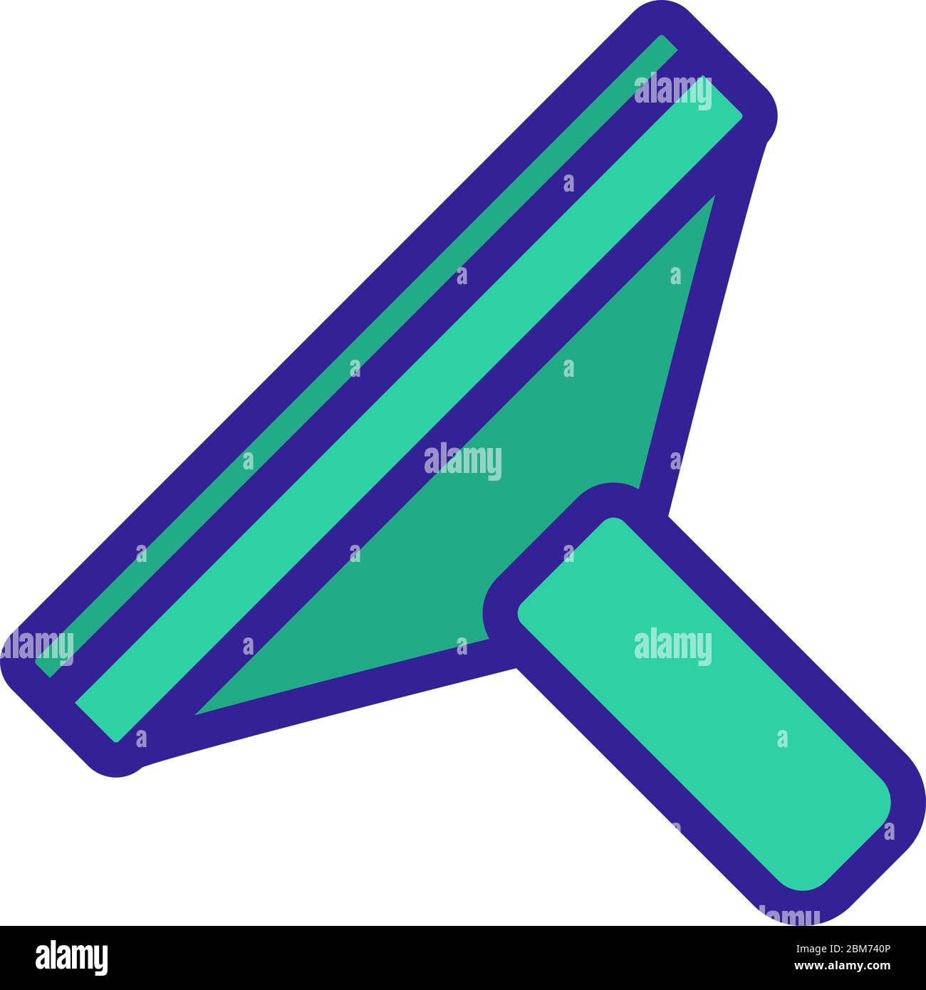 special tool for cleaning windows icon vector outline illustration ...
