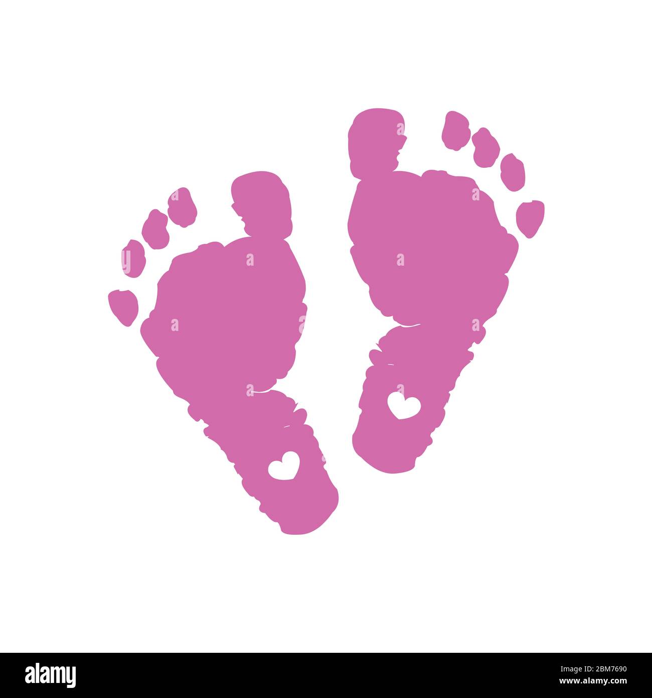 Clipart Baby Girl Feet