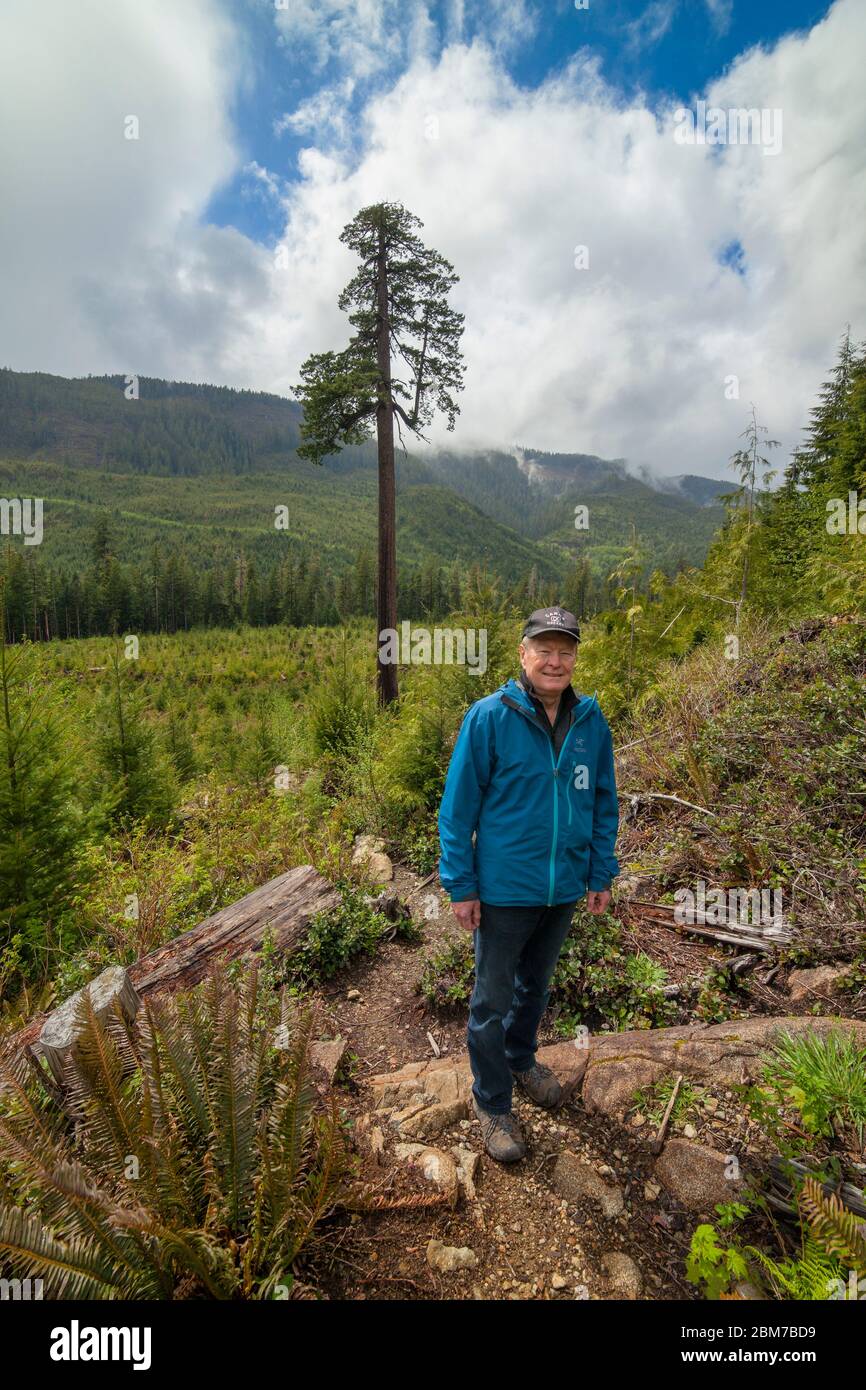 Big Lonely DougSecond tallest tree in CanadaPort Renfrew, British