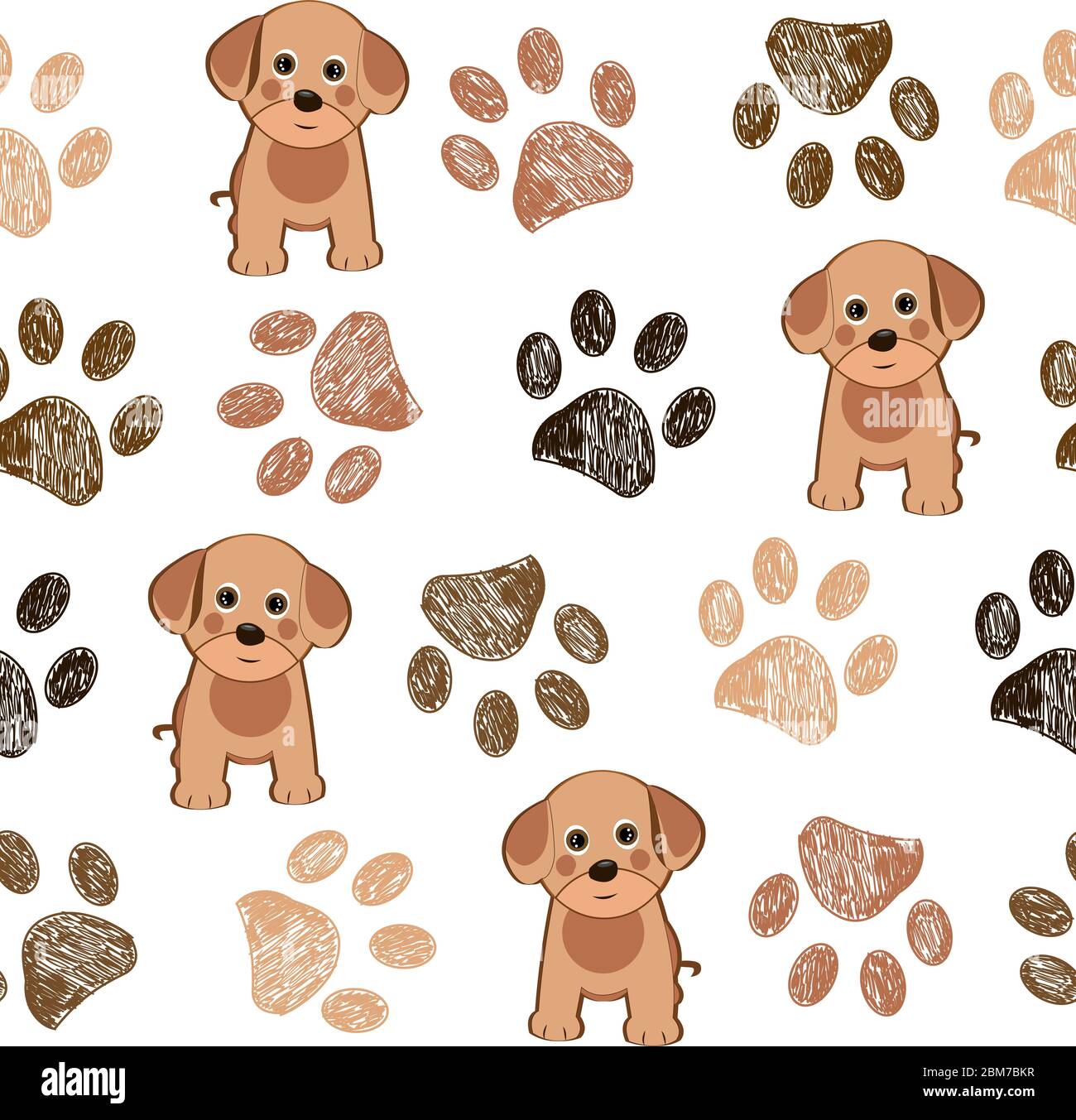 Dog deals paw doodle