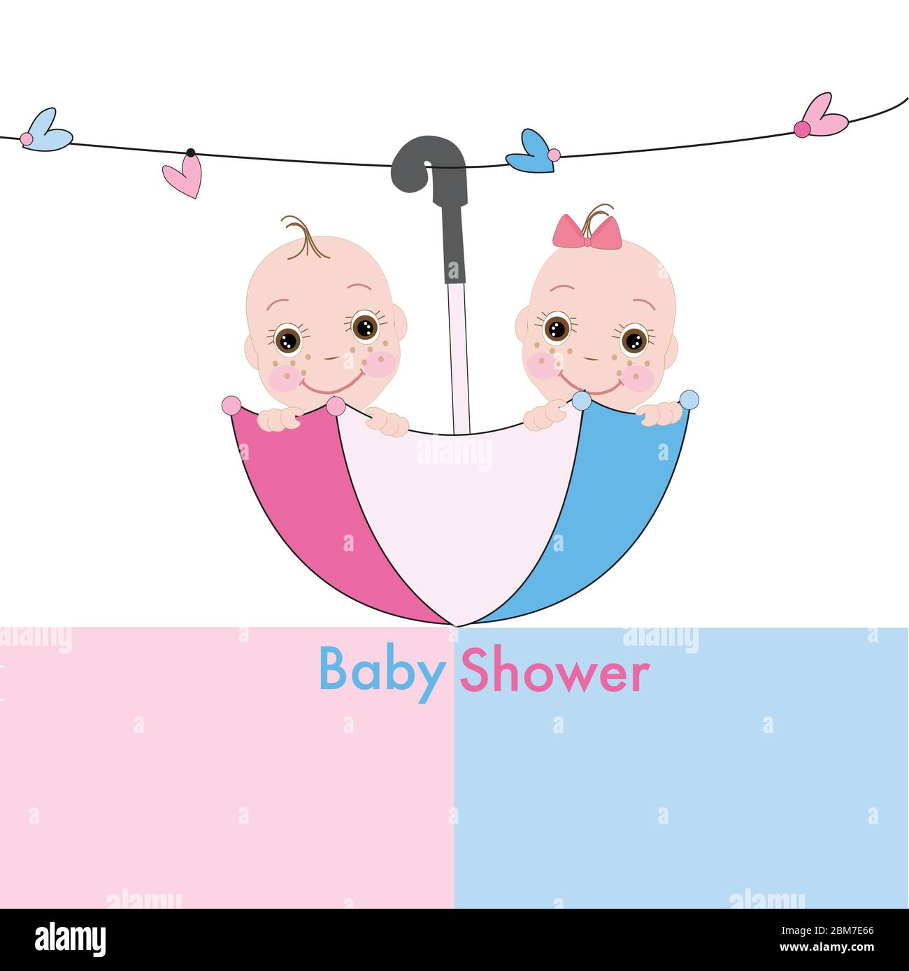 Boy girl best sale twin baby shower