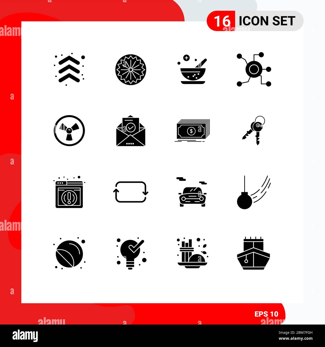 Healthcare icons circle hi-res stock photography and images - Alamy