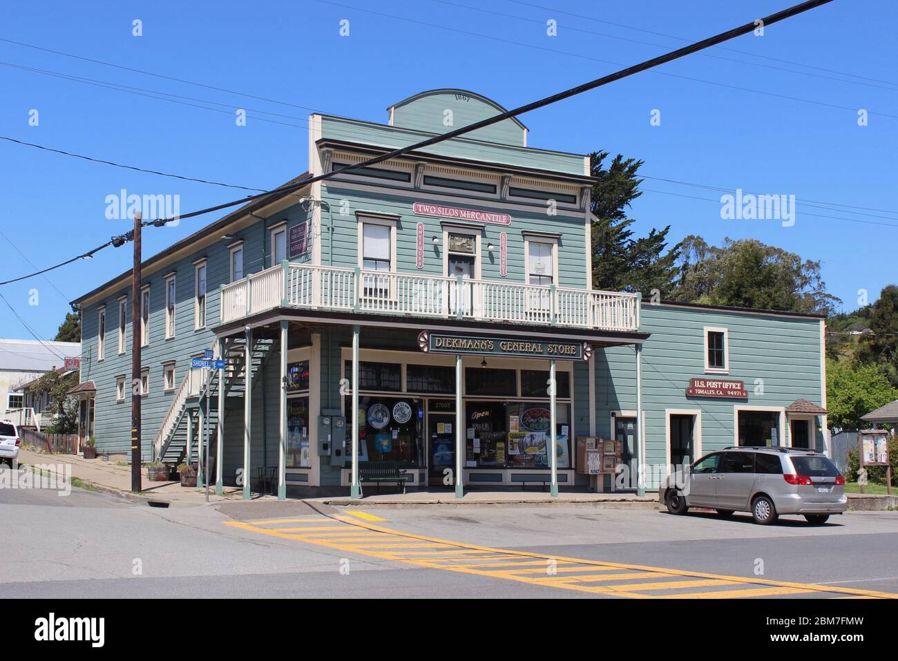 Diekmann's General Store, Tomales, California Stock Photo Alamy