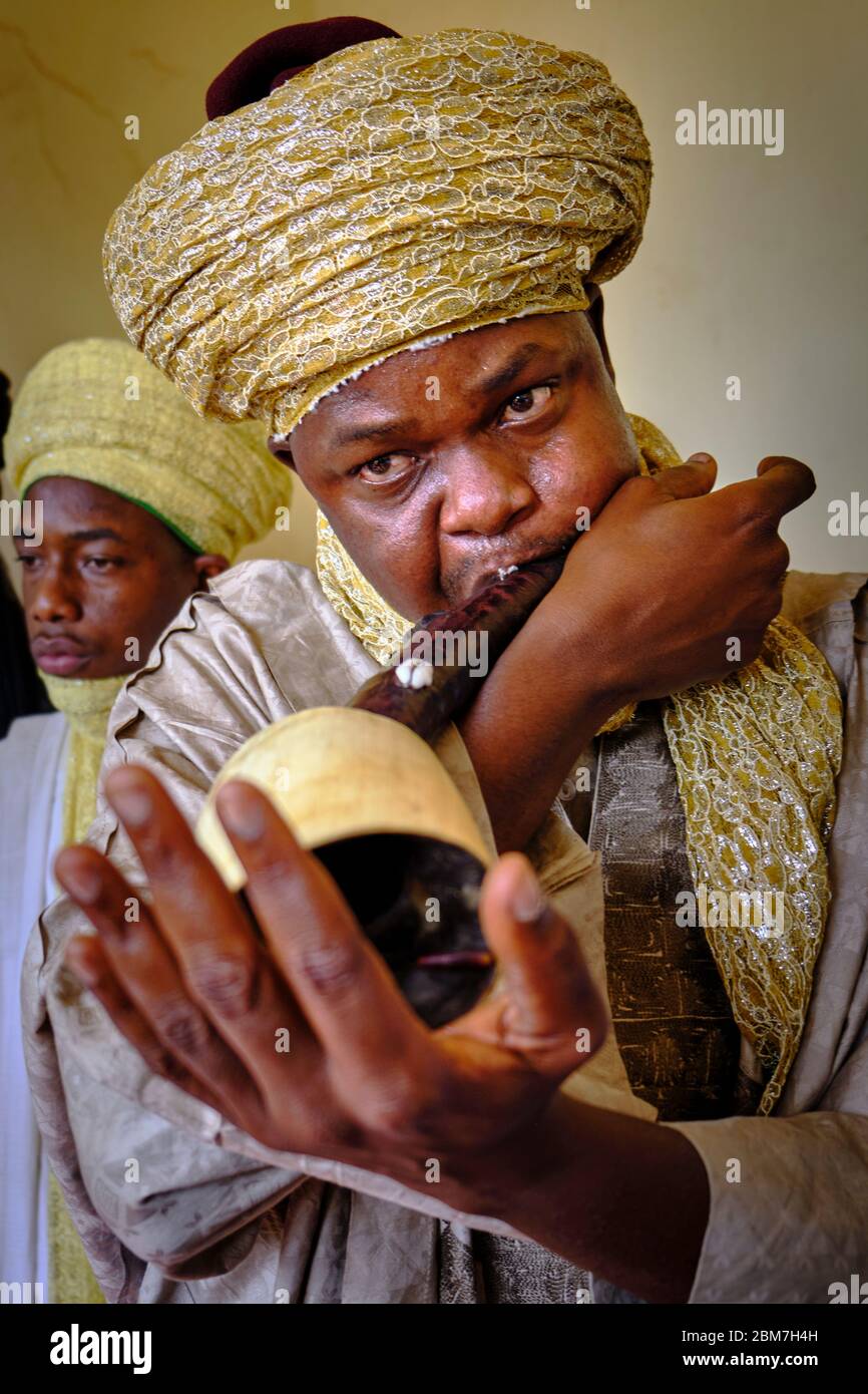 Traditional musical instrument nigeria hires stock photography and