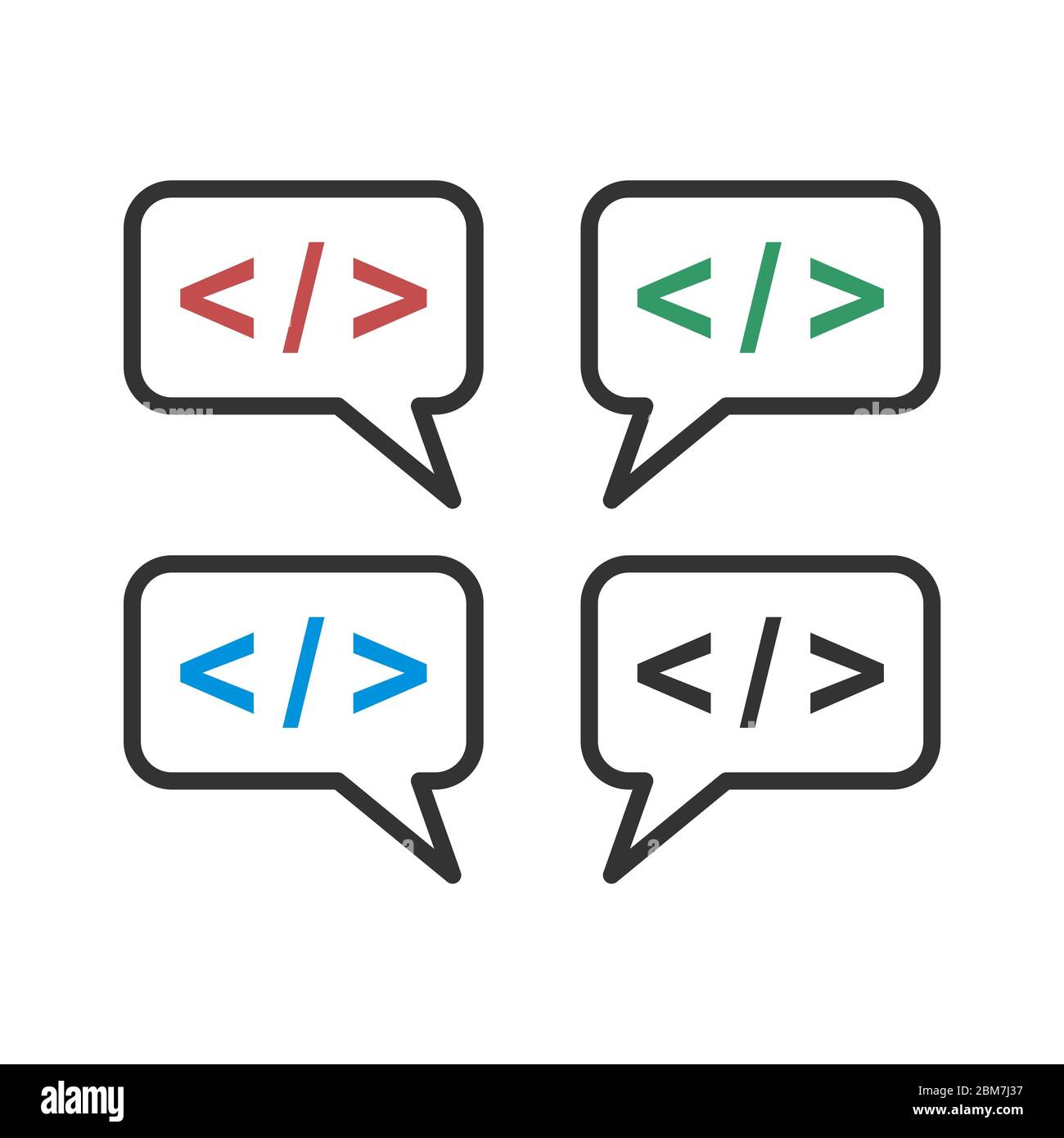 Talk Bubble Icon Brand