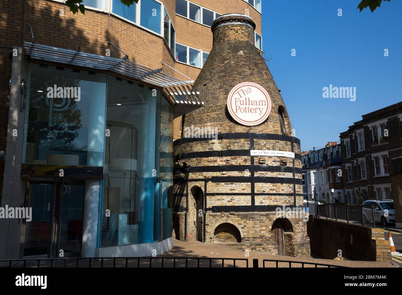 Old kiln (bottle kiln, shape of a bottle) of The Fulham Pottery