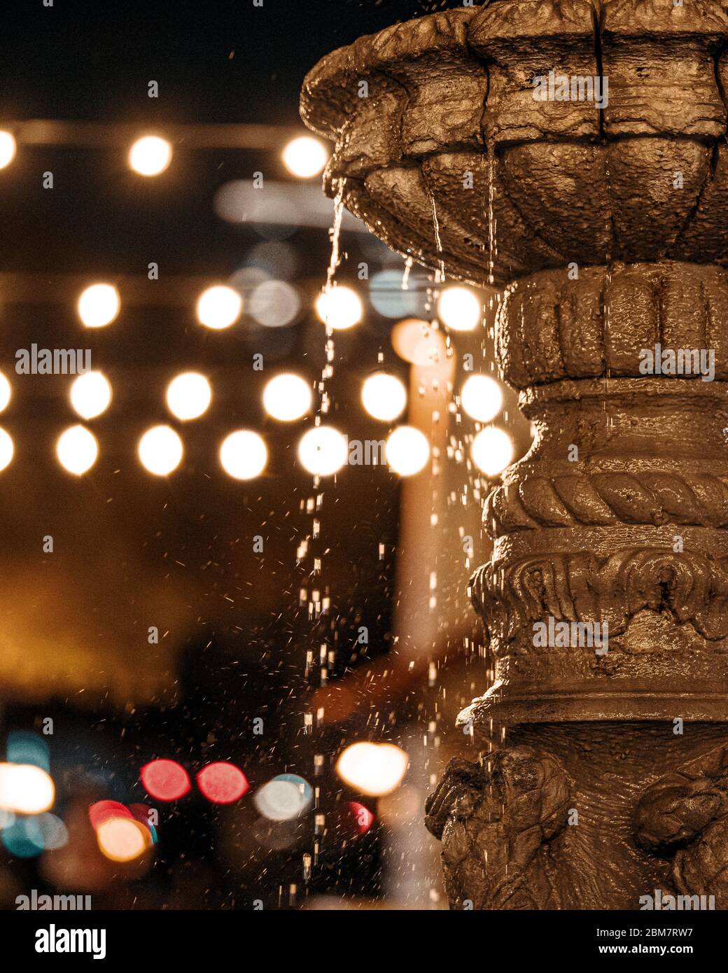 Water Fountain in San Diego Stock Photo Alamy