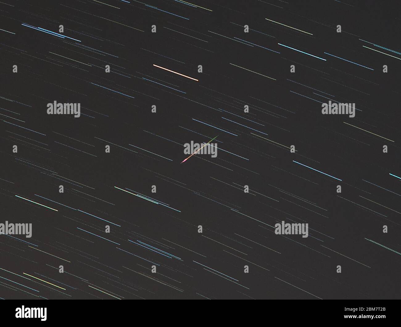 Eta aquarids meteor hires stock photography and images Alamy