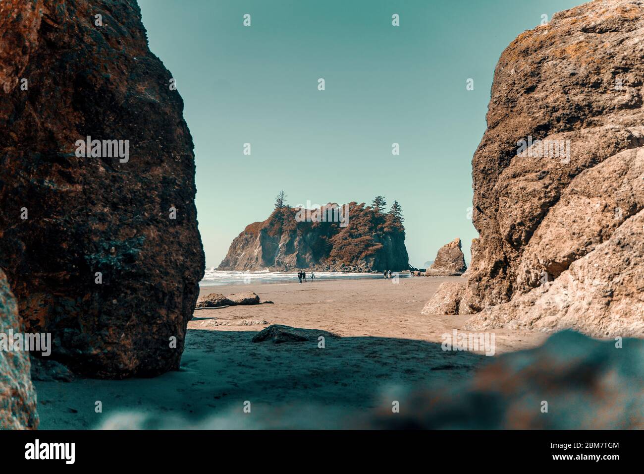 Riatloo Rocks Rocks on rialto beach olympic hi-res stock photography and images - Alamy