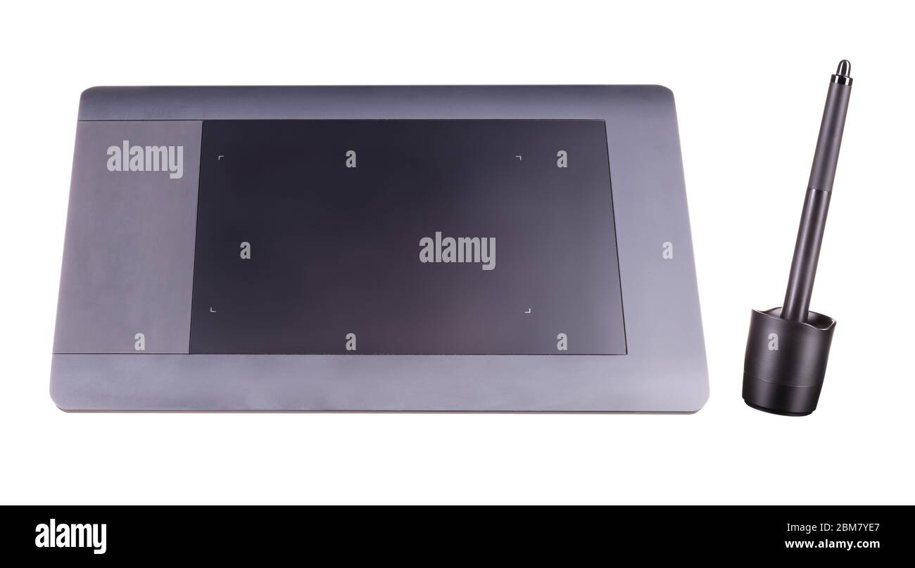 Graphic tablet and pen for illustrators, designers and photographers