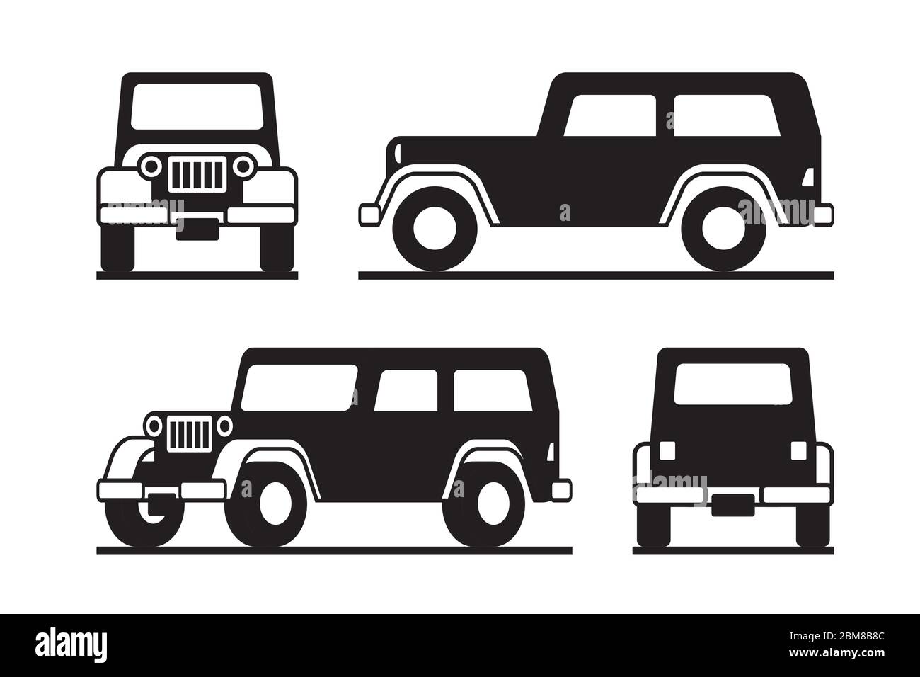 Land Rover Vector Art