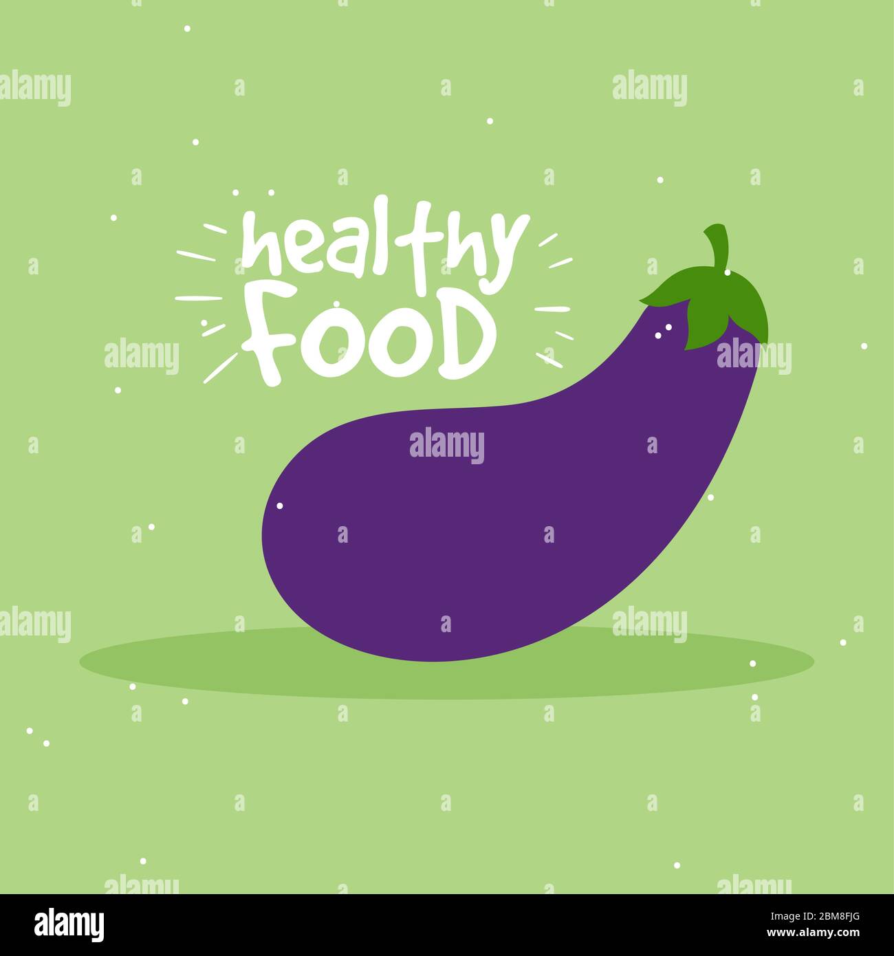 Healthy food poster Stock Vector