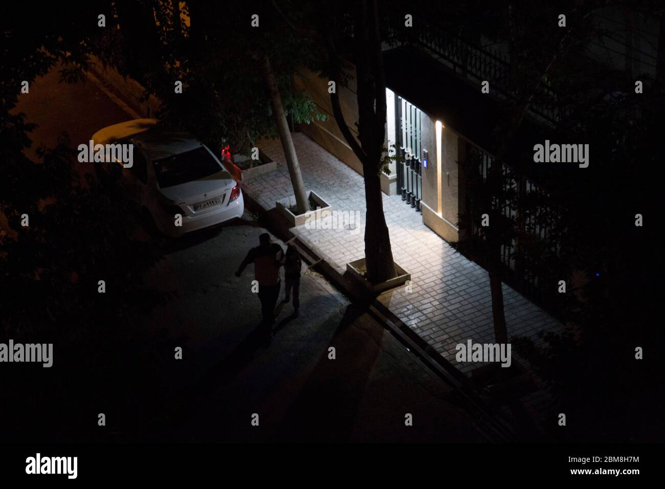 Tehran Iran 8th May A View Of A Street In Tehran After A 5 1 Magnitude