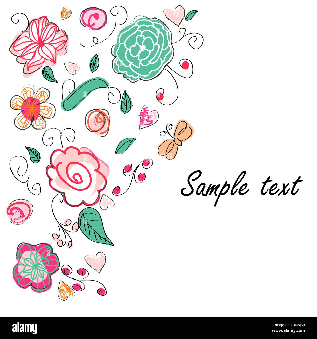 The flower sample hi-res stock photography and images - Alamy