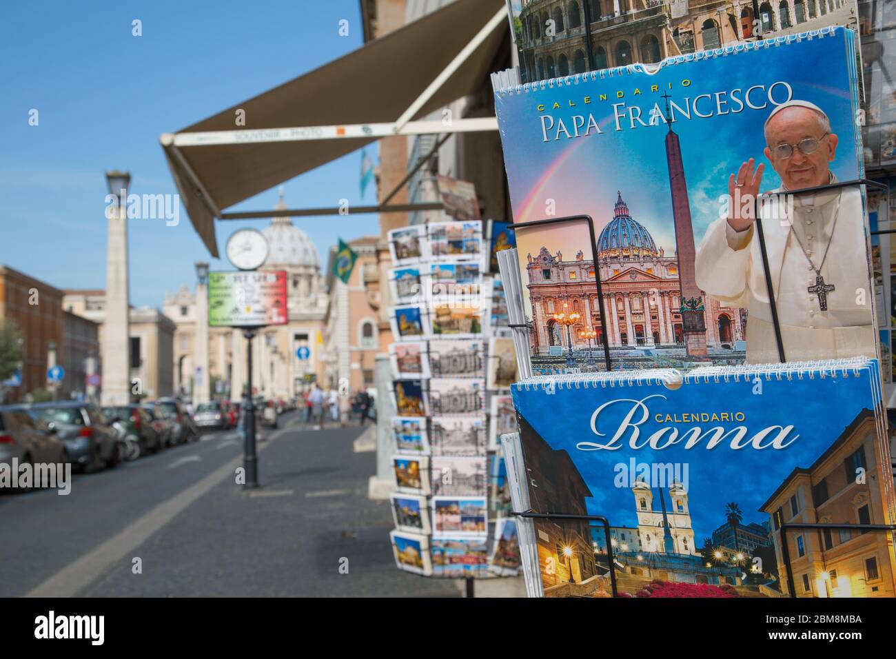 Souvenir Calendars & St. Peters, Vatican City, UNESCO World Heritage