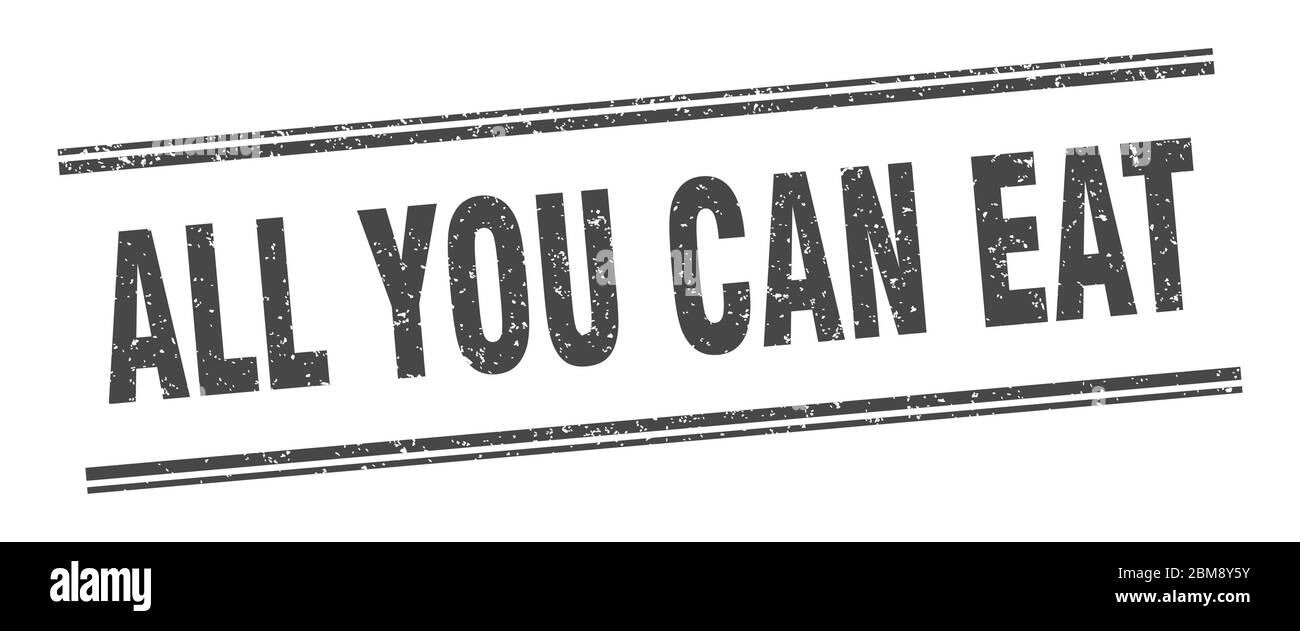 all you can eat stamp. all you can eat label. square grunge sign Stock Vector Image & Art Alamy