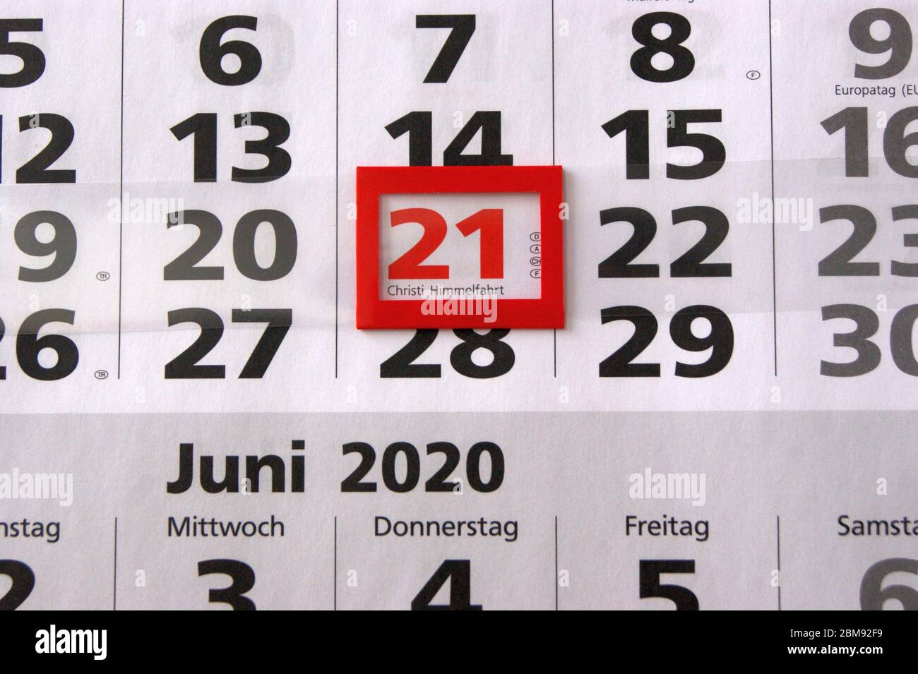 Himmelfahrt 2020 Stock Photo