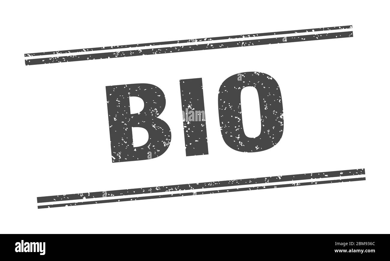 bio stamp. bio label. square grunge sign Stock Vector Image & Art - Alamy