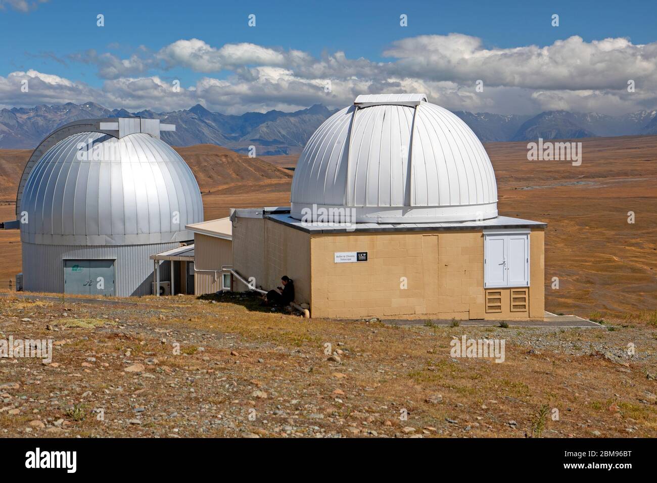 Mt John Observatory at Lake Tekapo Stock Photo - Alamy