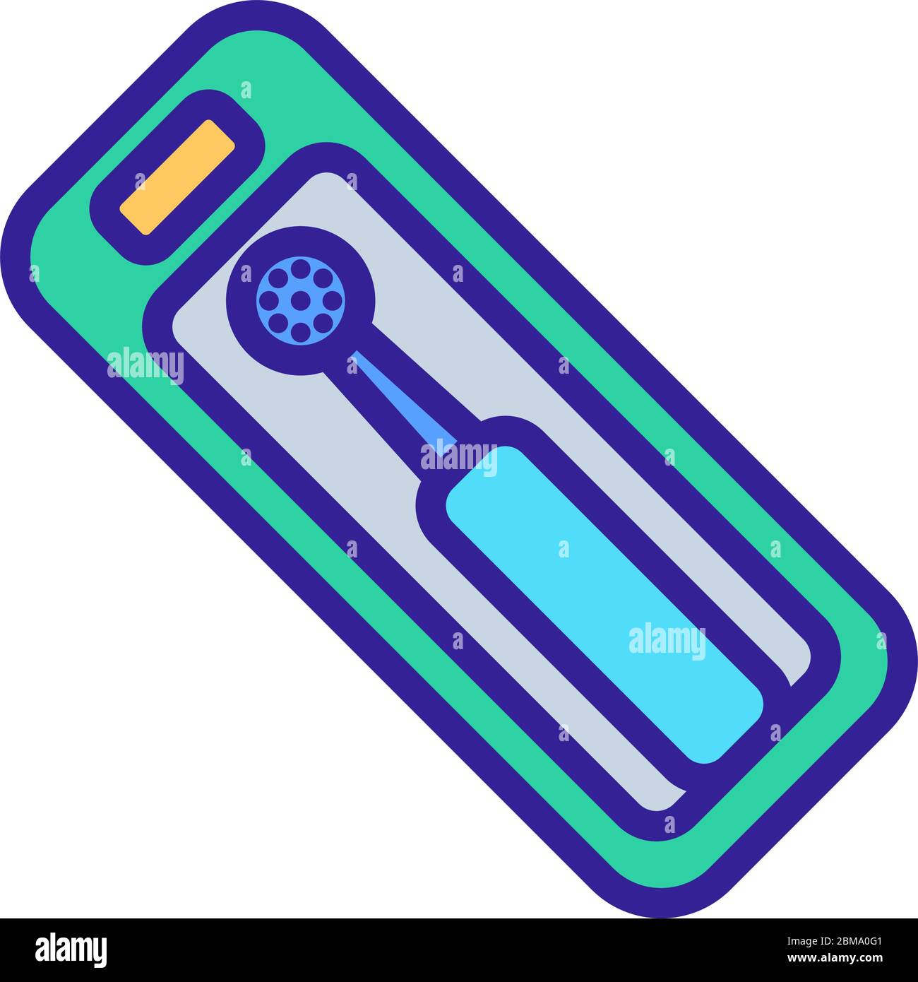 packaged electric toothbrush icon vector outline illustration Stock ...