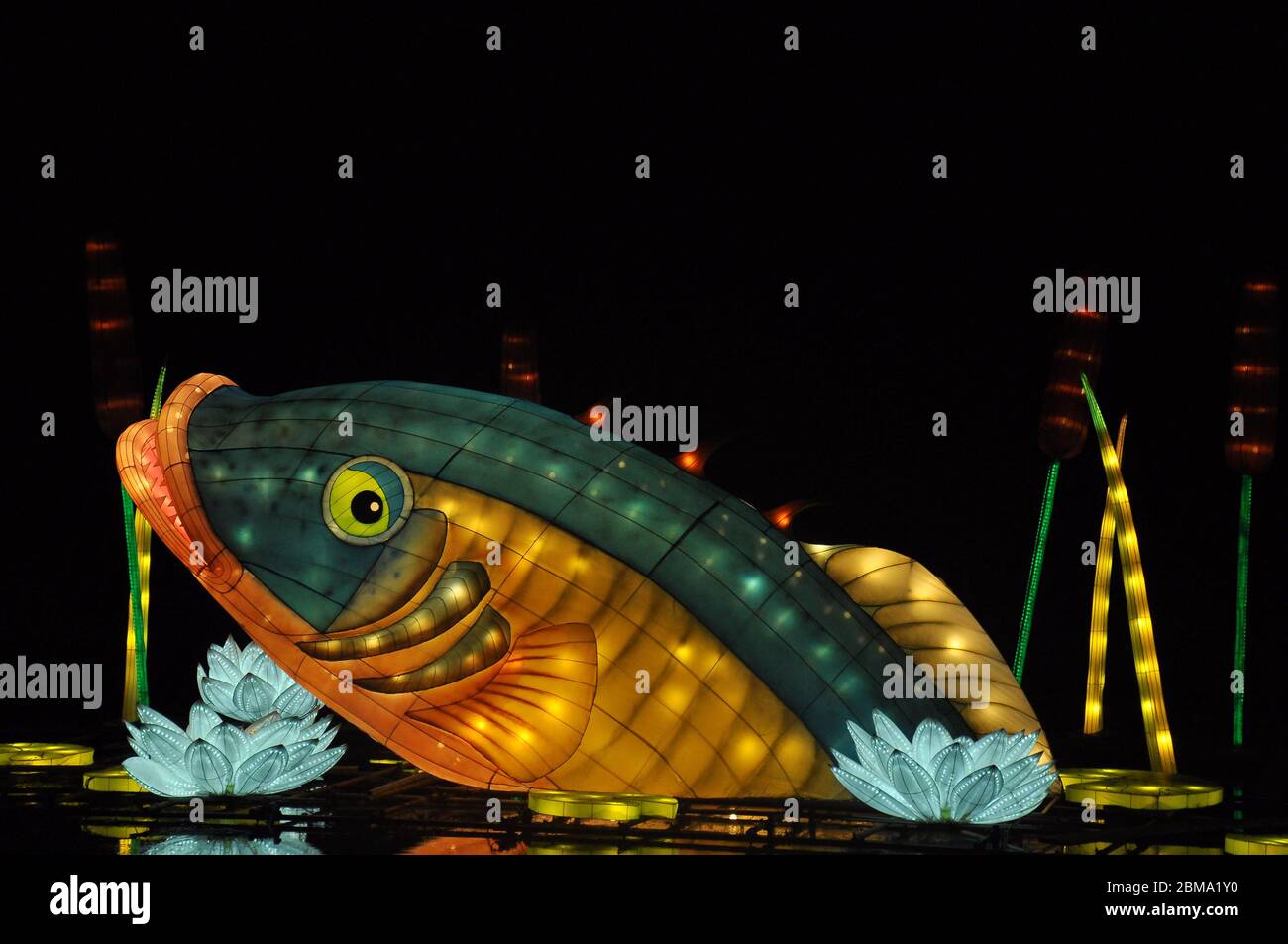 The Festival of Light at Longleat Stock Photo Alamy