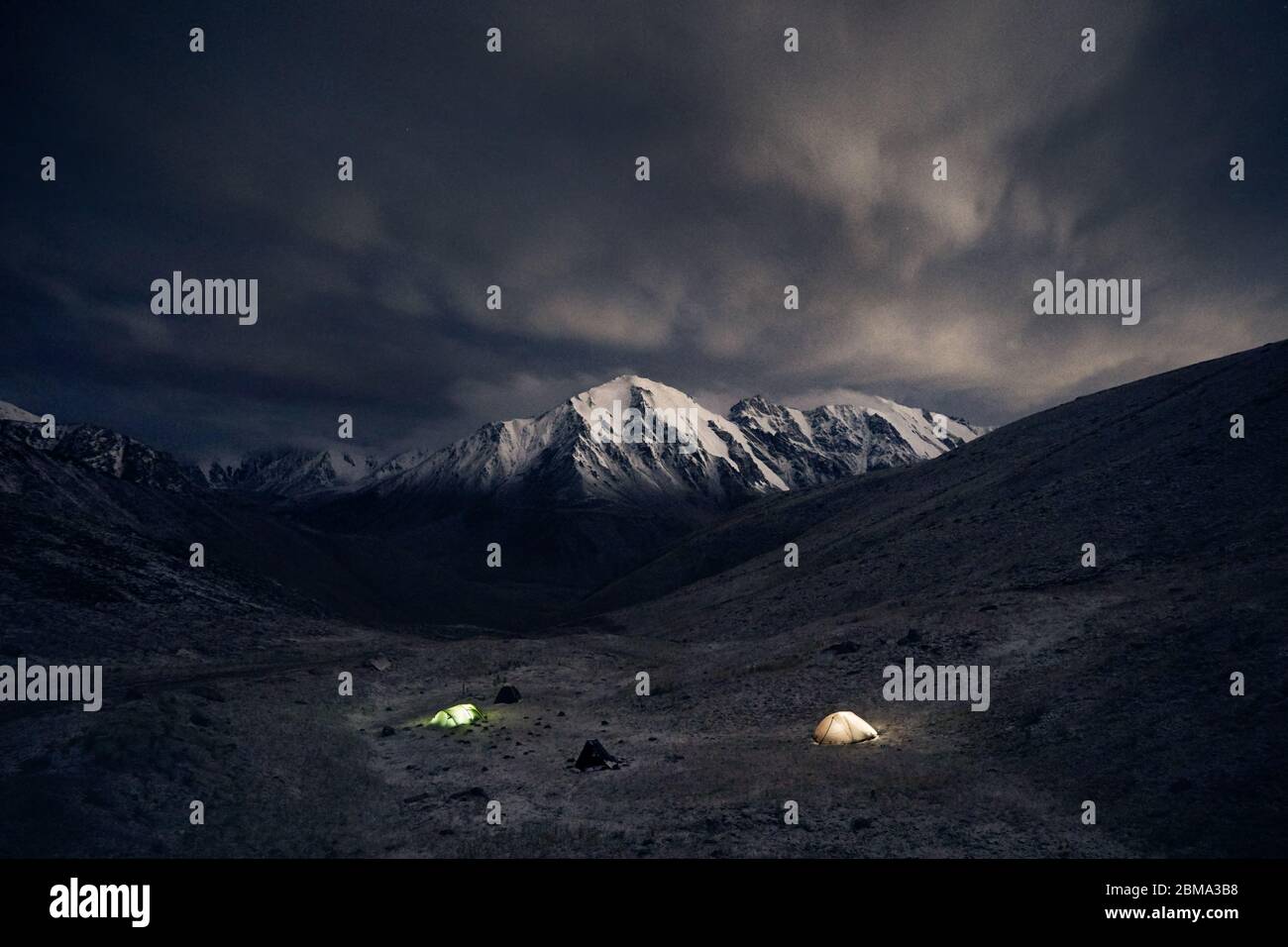 Camping tent beautiful scenery hi-res stock photography and images - Alamy
