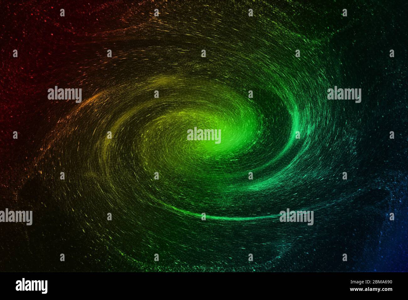 Colorful gradient universe starry sky vortex, internet technology ...