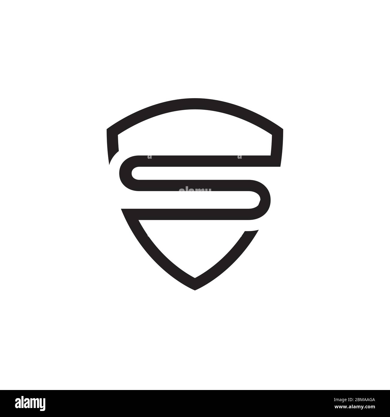 security shield letter S design vector Stock Vector Image & Art - Alamy