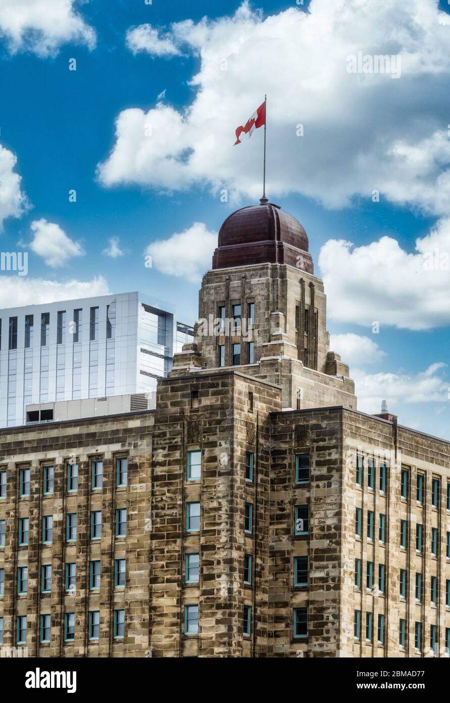 Old Stone Building in Halifax Stock Photo Alamy