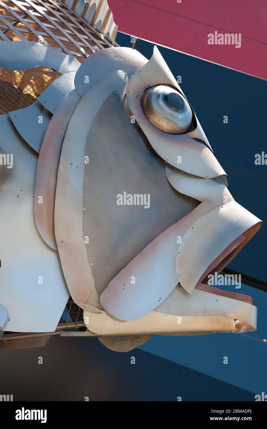 melbourne city signs Stock Photo Alamy