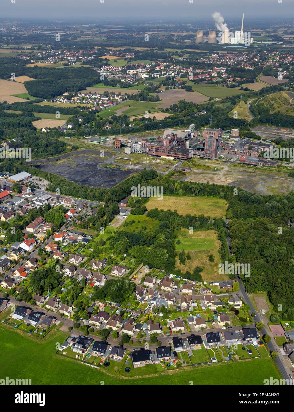 , former coal mine Heinrich Robert in HammWiescherhoefen, 16.08.2016