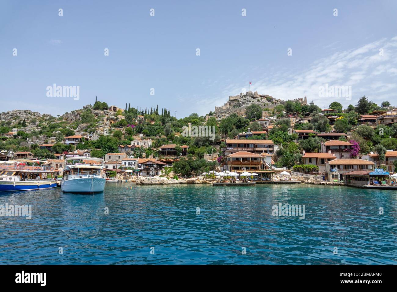 The ancient fortress of simena hi-res stock photography and images - Alamy