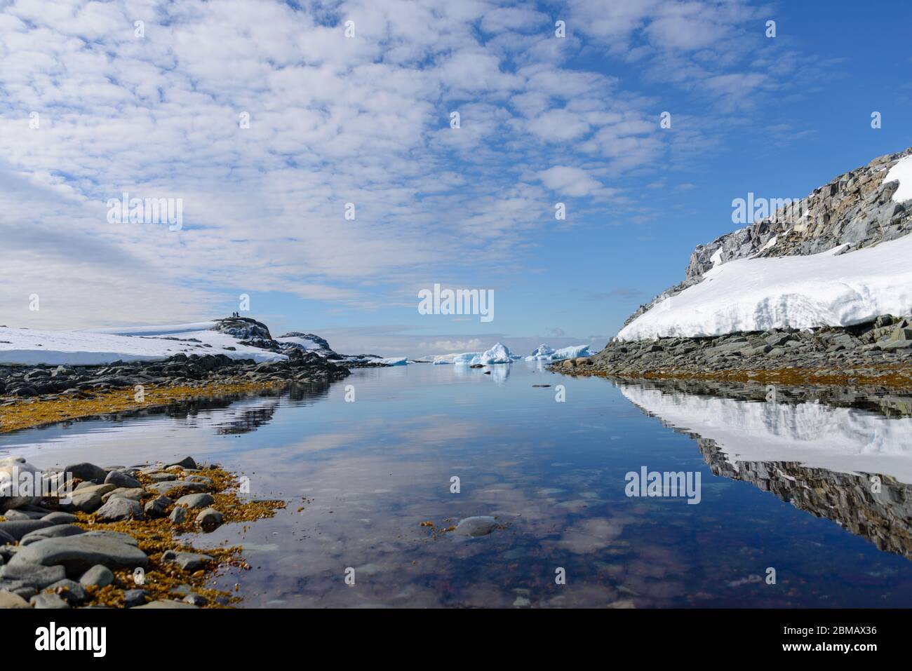 Antarctic landscape with iceberg Stock Photo - Alamy