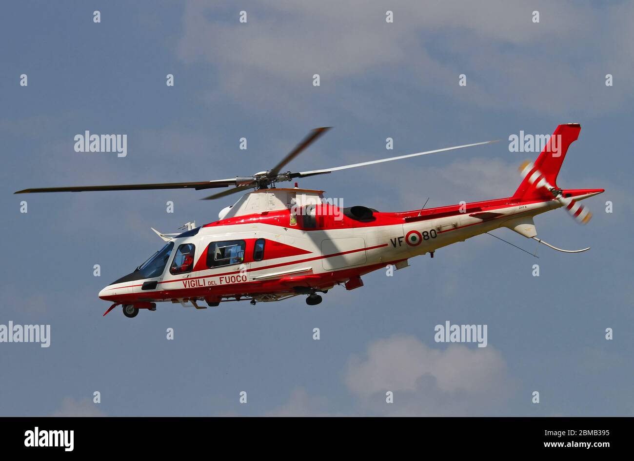 Fire fighter's helicopter AgustaWestland AW109 E Power Elite (VF