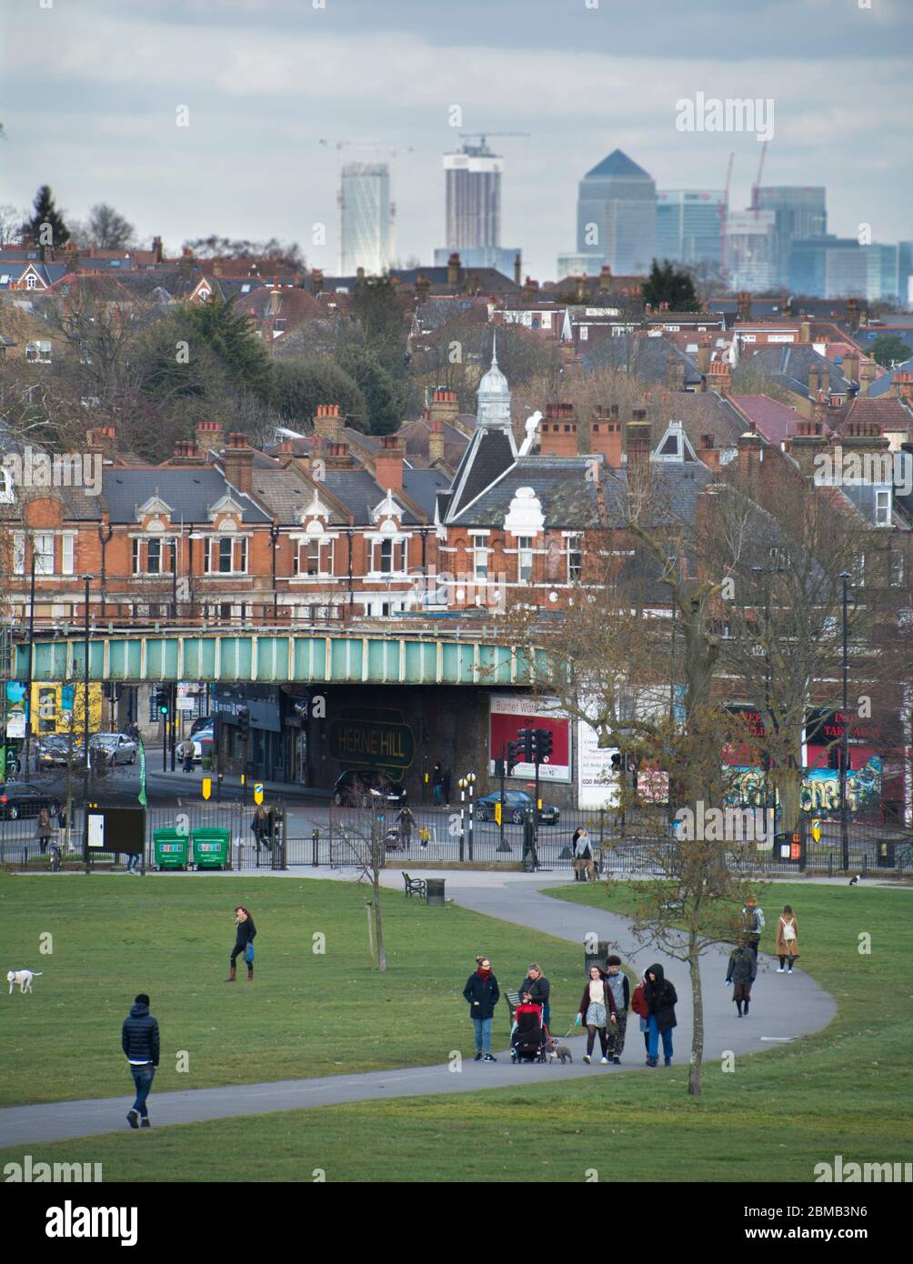 Brockwell Park, south west London Stock Photo Alamy