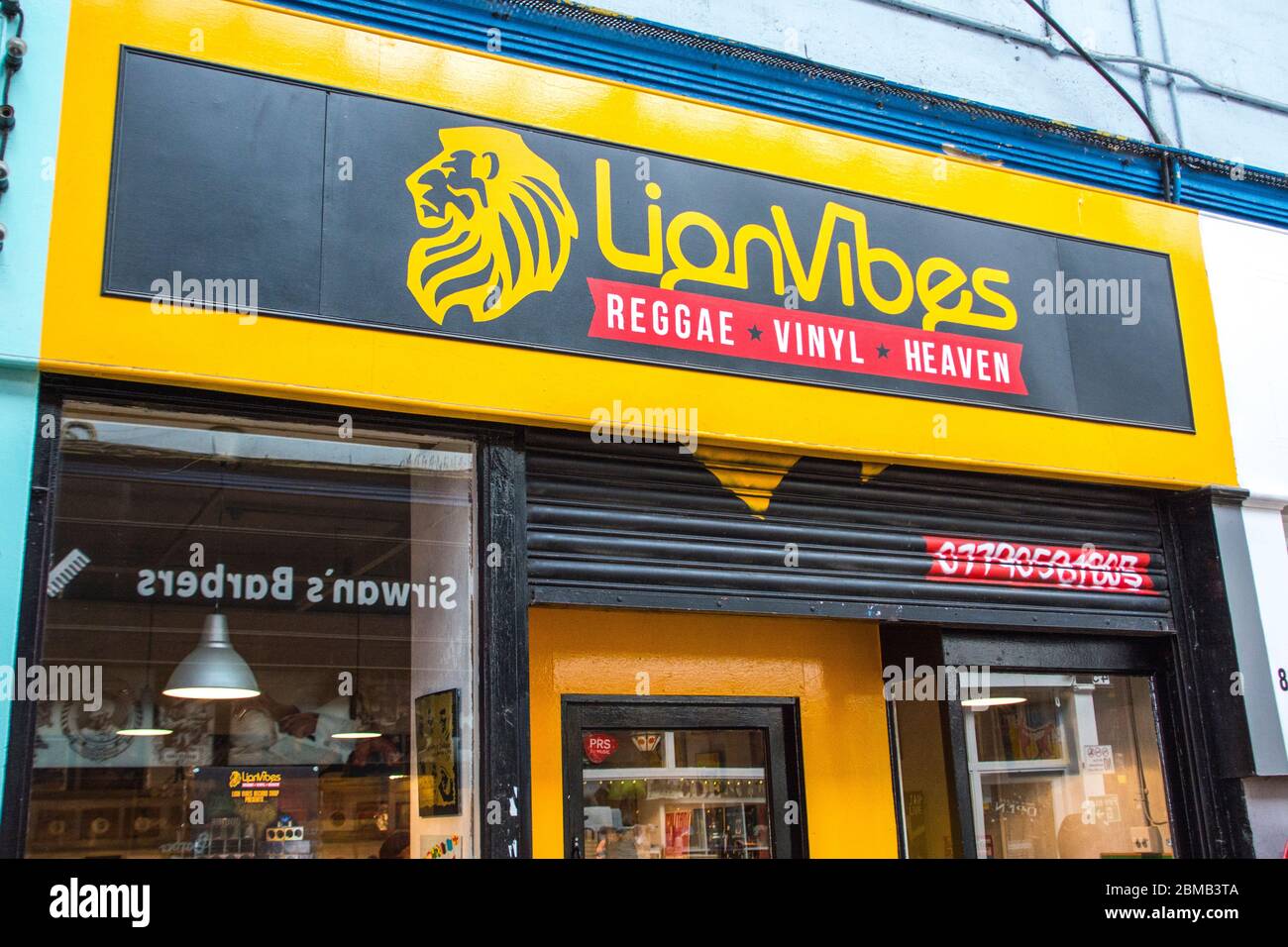 LONDON Brixton Village, part of Brixton Market an indoor hall of food stalls, bars and shops