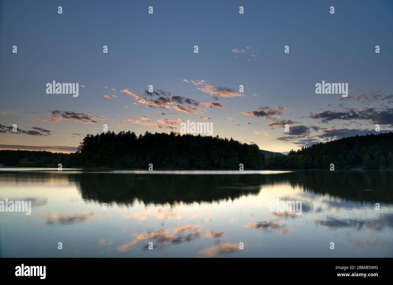 Lake Smartinsko, Celje Stock Photo